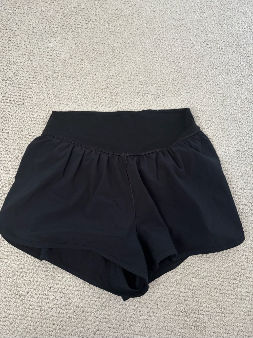 Aerie offlineBlack Athletic Shorts with lining